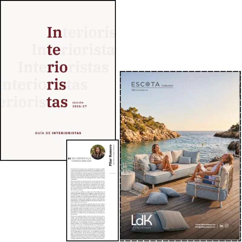 LDK Living Outdoors en la Guía de Interioristas 26/27 de Hostelpro